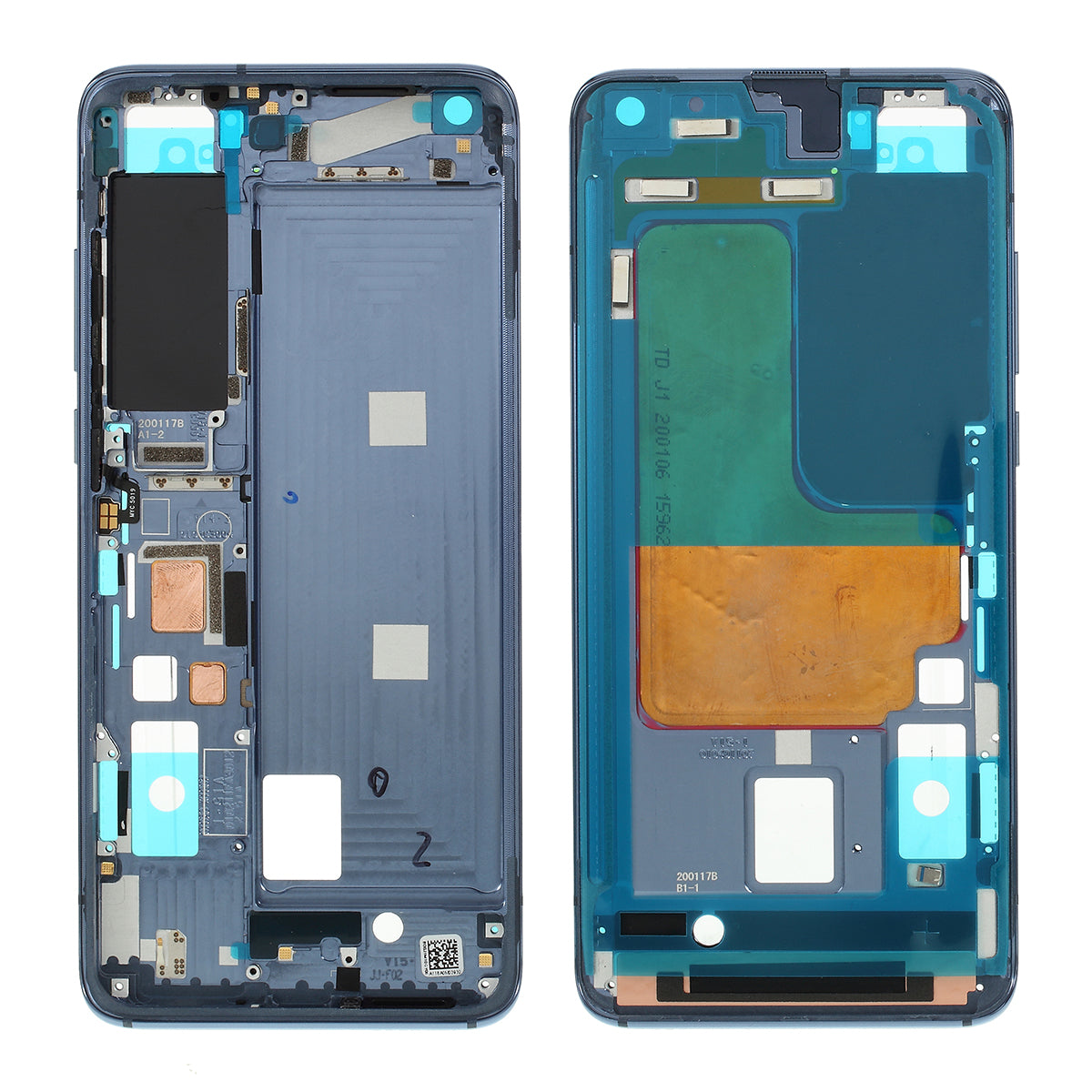 OEM Front Housing Frame Replace Part (A Side Fingerprint) for Xiaomi Mi 10/Mi 10 Pro OEM Front Housing Frame Replace Part (A Side Fingerprint) for Xiaomi Mi 10/Mi 10 Pro